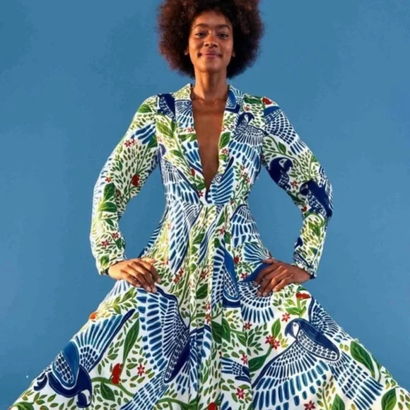 FARM Rio | Dresses | Farm Rio Blue Macaw Flight Maxi Dress | Poshmark FARM Rio | Dresses | Farm Rio Blue Macaw Flight Maxi Dress | Poshmark